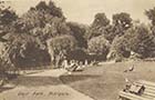 Dane Park Pond View 1920 [PC]